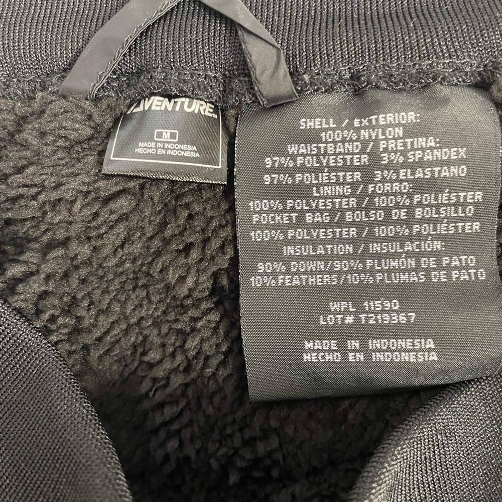 Aventure Black Down Winter Skirt, Size M, EUC - Picture 10 of 10